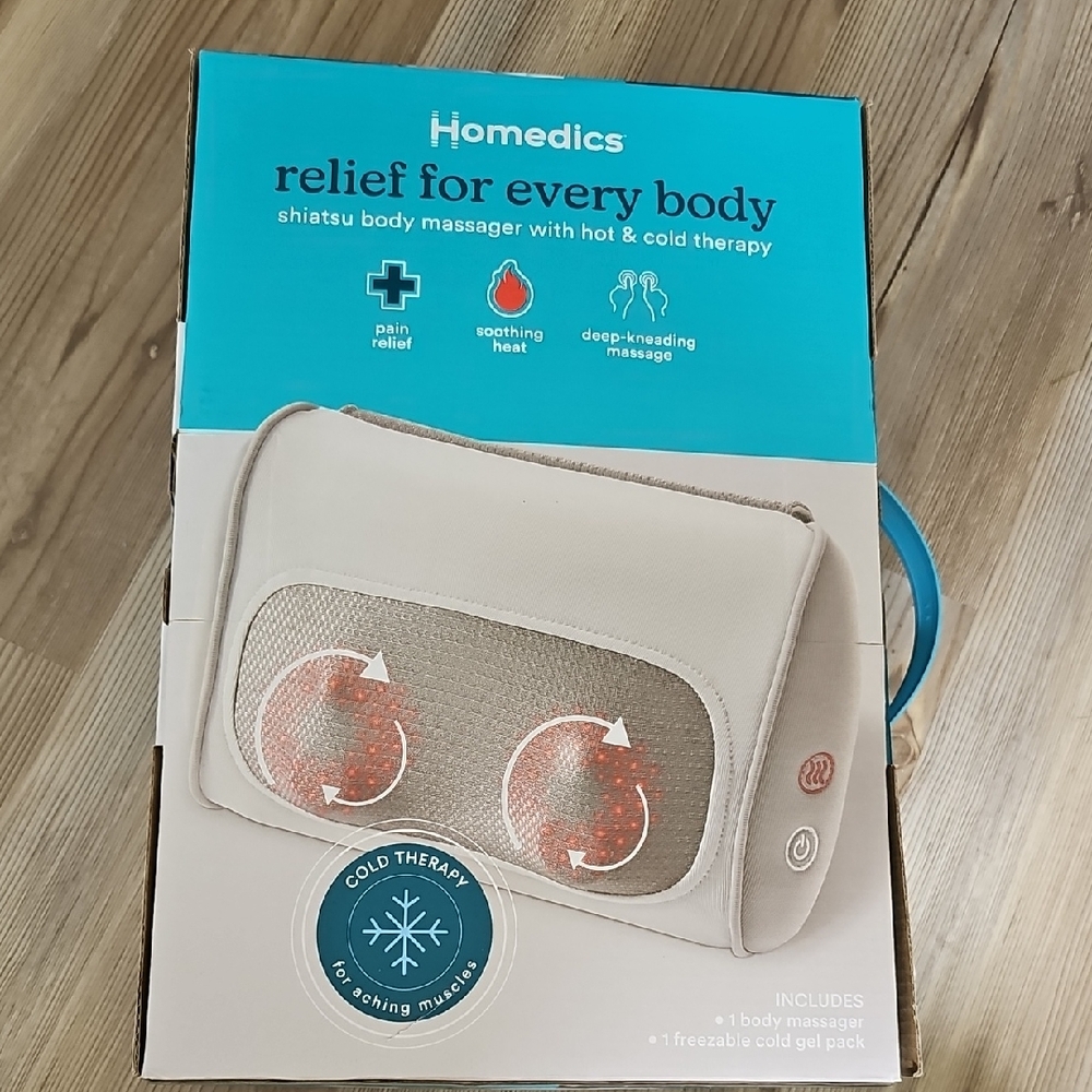 Hot AND Cold Shiatsu Body Massager